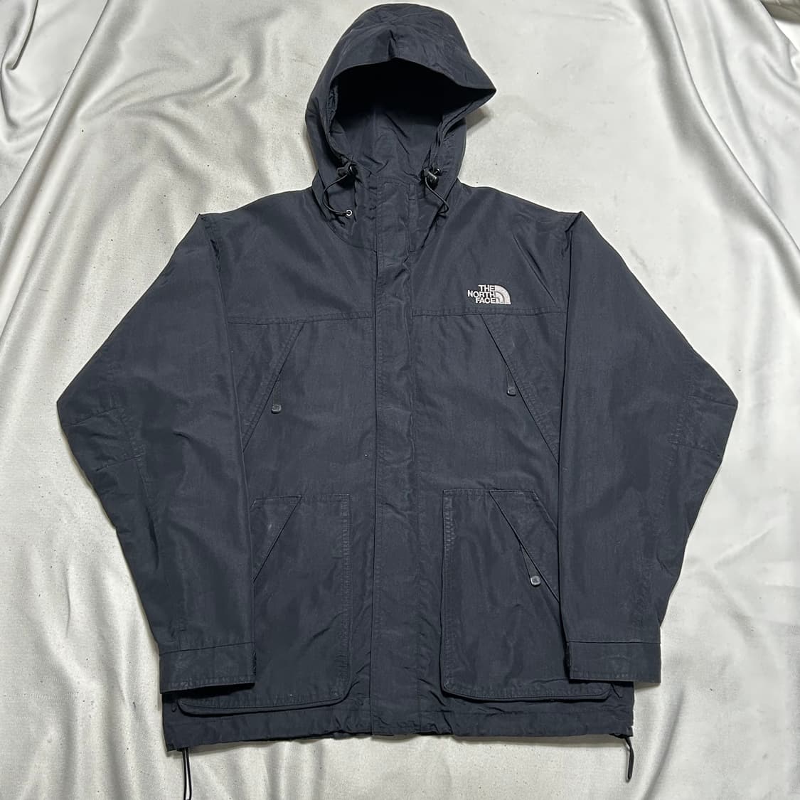 95 노스페이스 블랙 후드 바람막이 상품이미지2