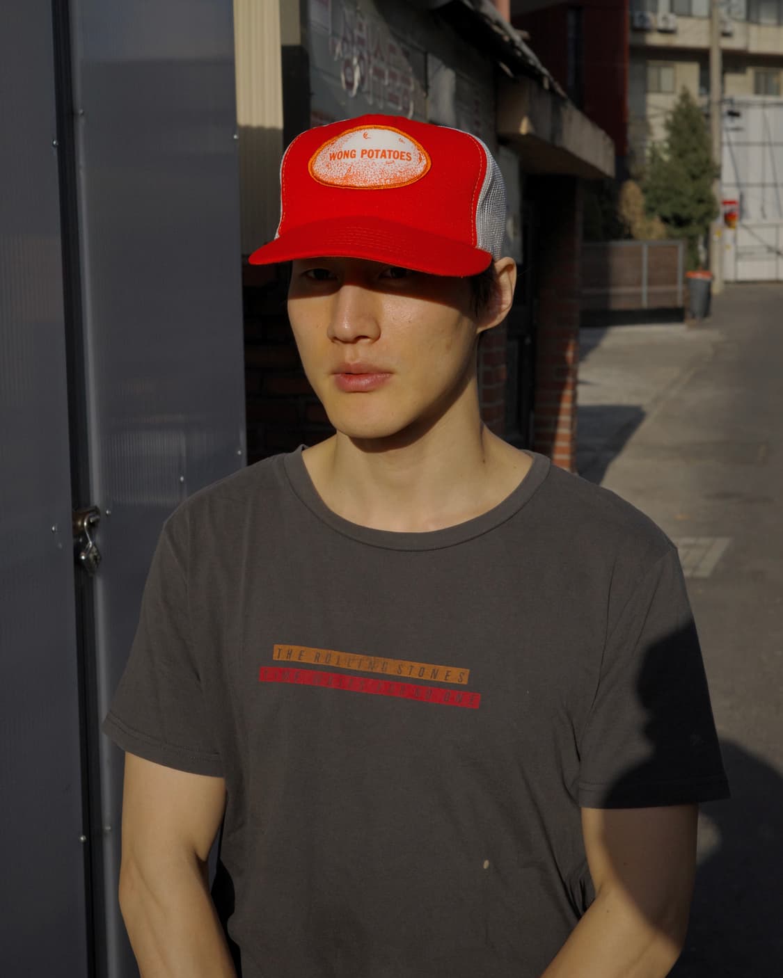 80s womg potatoes 패치 6패널 트러커캡 상품이미지5