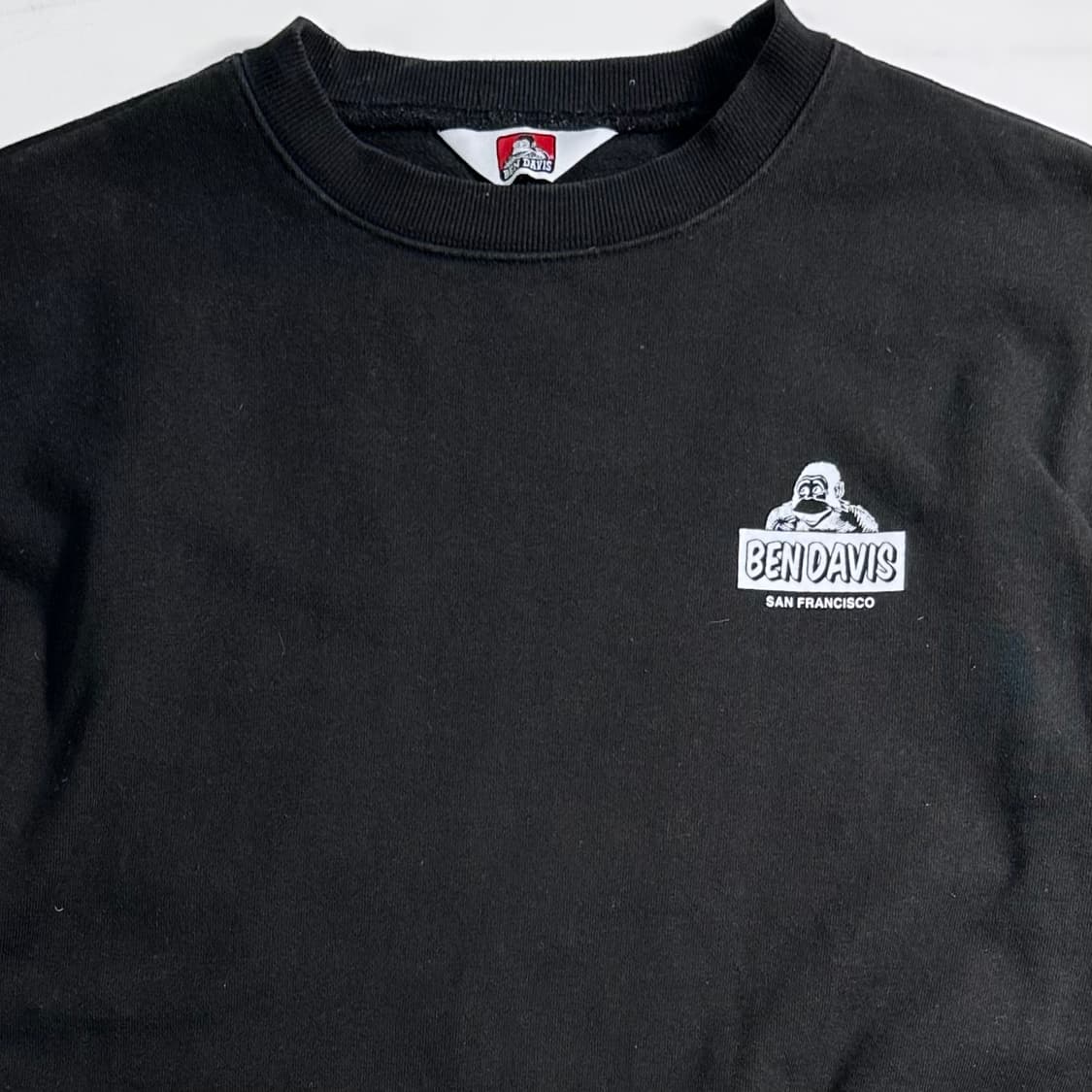 벤 데이비스 블랙 맨투맨   상품이미지2