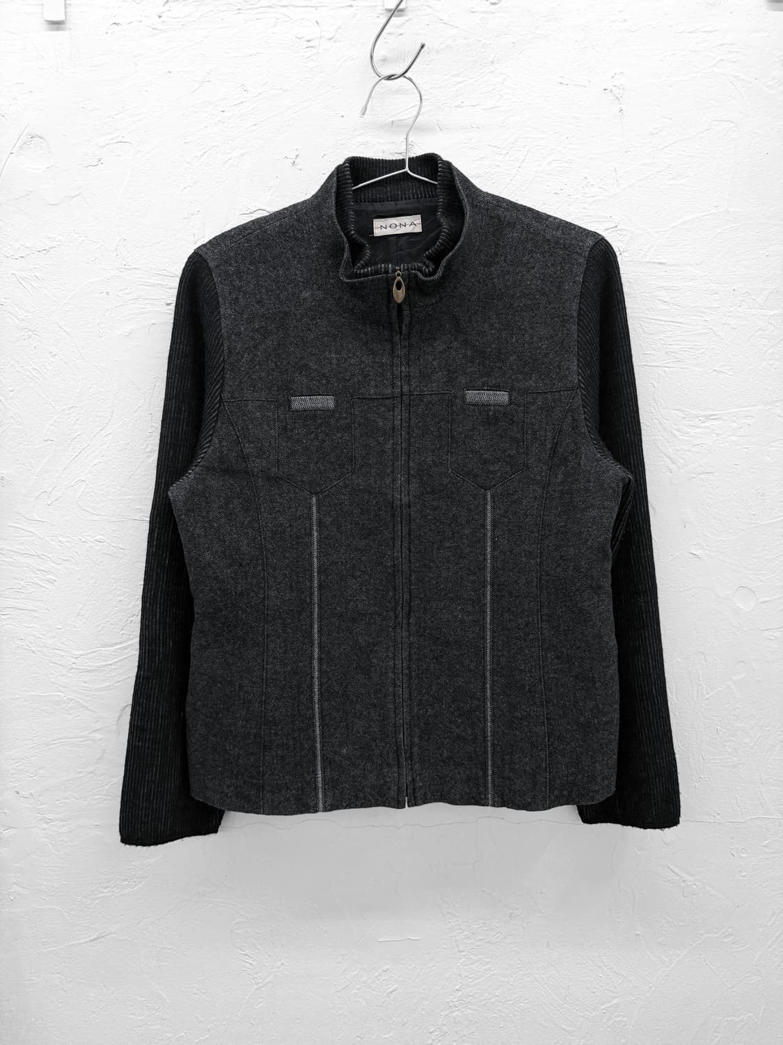 nona 울 집업 자켓 상품이미지1