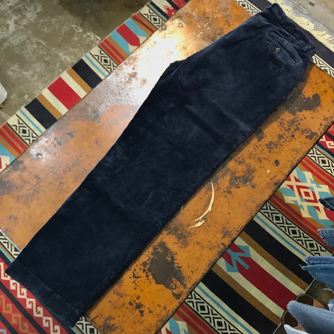 폴로랄프로렌 네이비 코듀로이 팬츠 허리 35 사이즈  상품이미지2