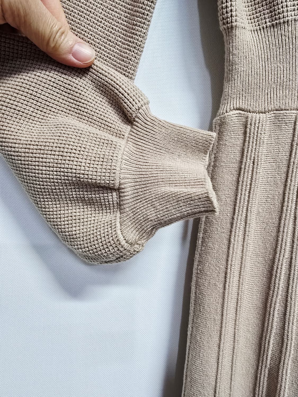 더아이잗 니트 롱 원피스 브이넥 ㅡ프리 상품이미지4