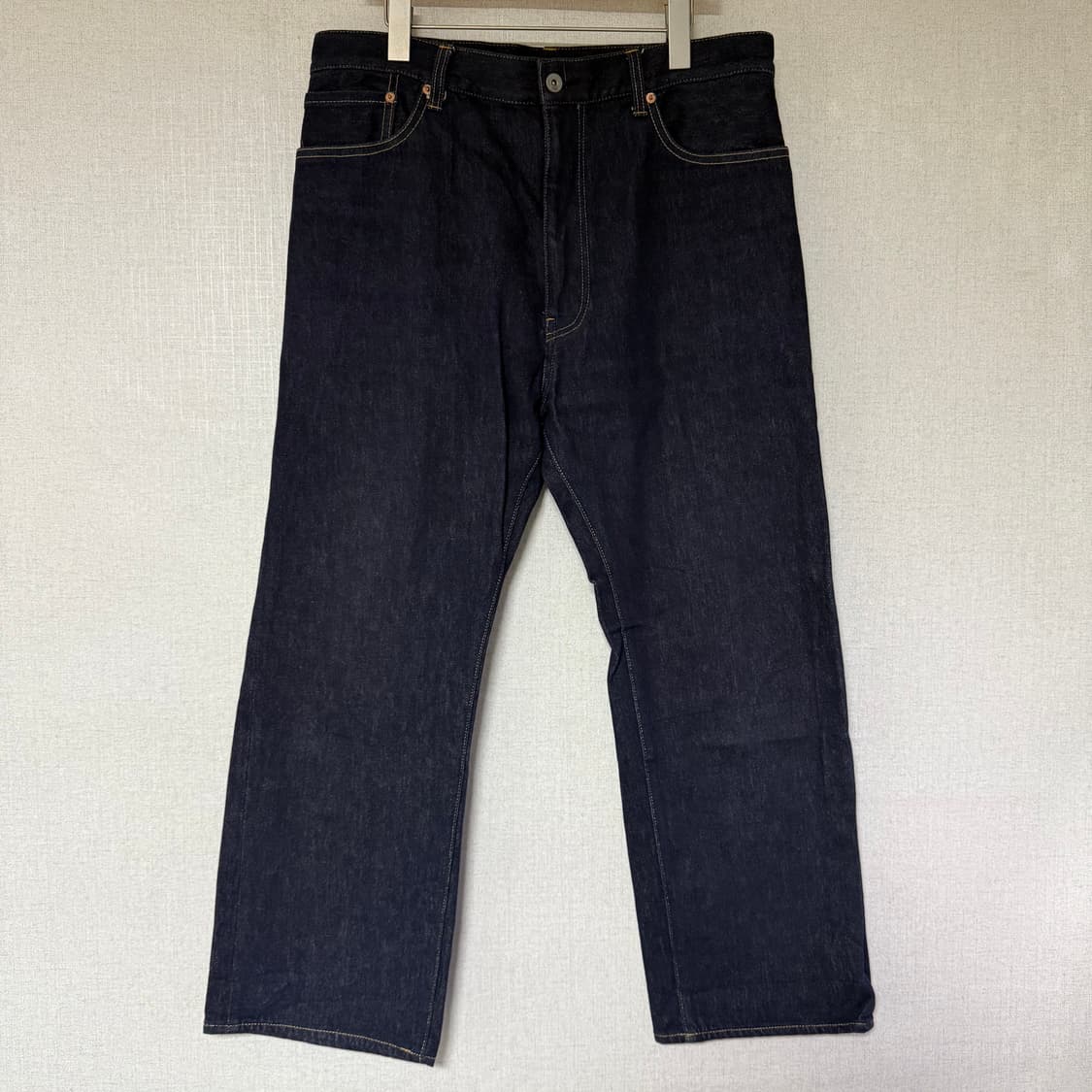 [M]준야와타나베 백 절개 재구축 데님 팬츠 상품이미지2