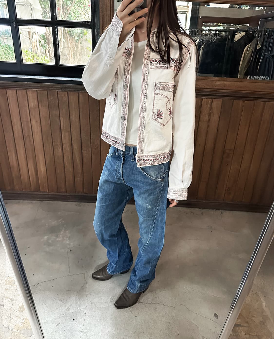 ISABEL MARANT ETOILE embroidered jacket 상품이미지3