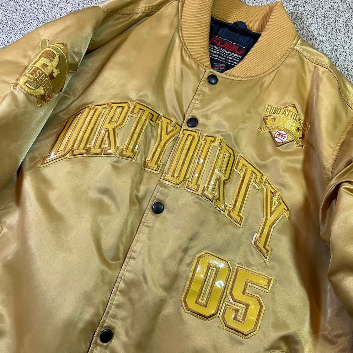 90s 올드스쿨 후부 베이스볼 스타디움 점퍼 상품이미지2