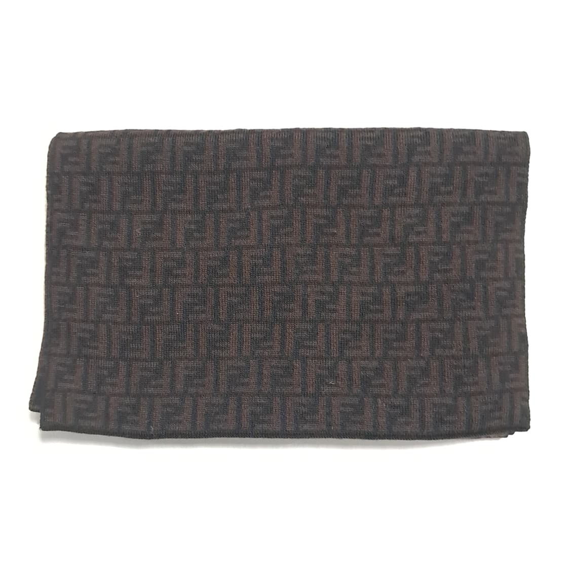 MX310 펜디 FF 패턴 브라운 울 목도리 머플러 상품이미지9