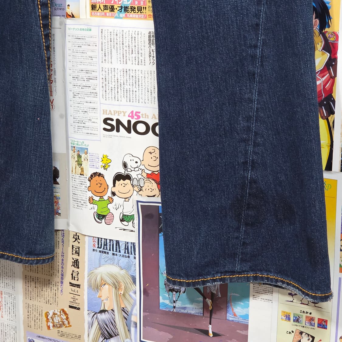 트루릴리전 데미지 워싱 부츠컷 데님 팬츠 상품이미지8