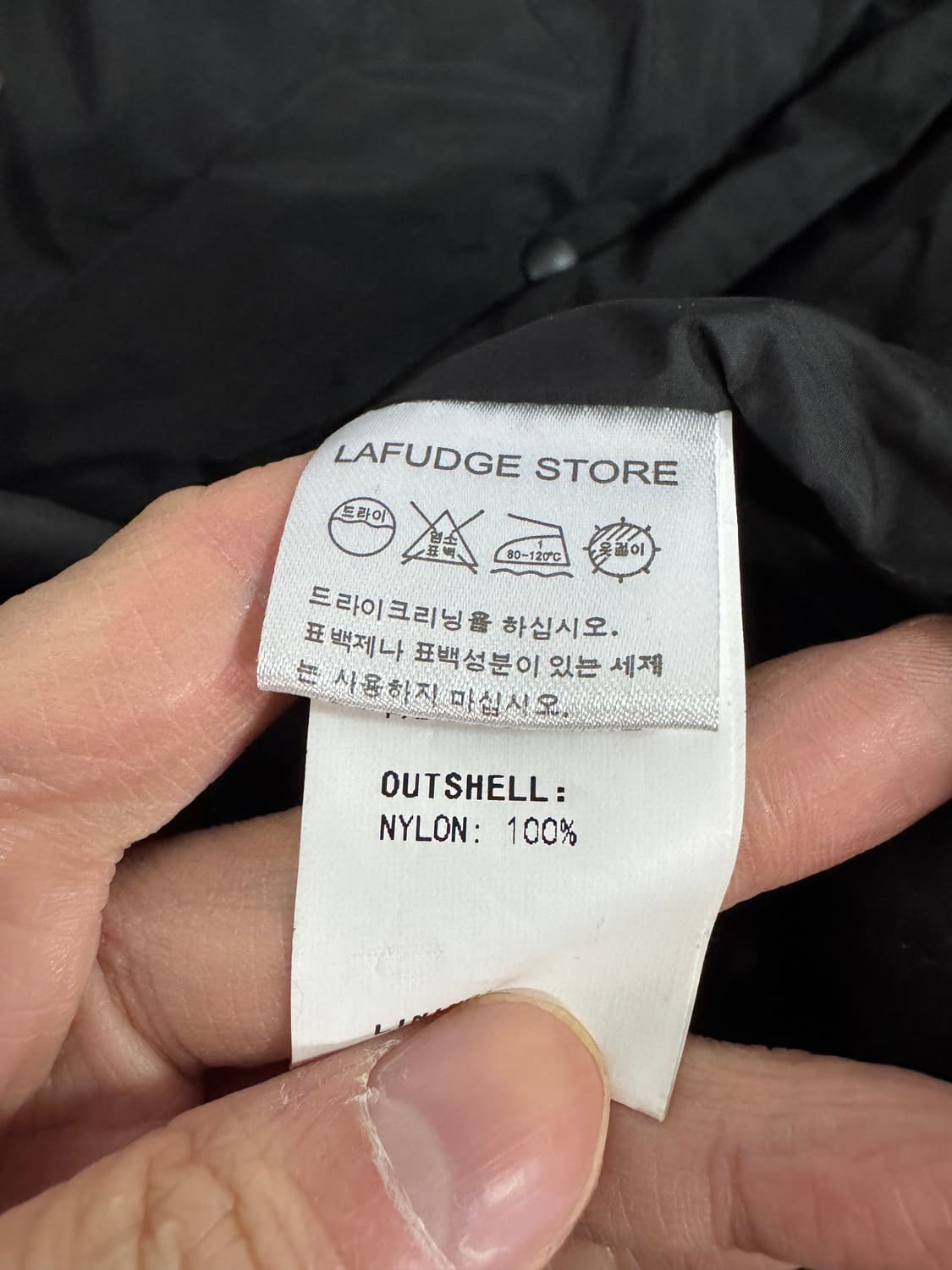 라퍼지스토어 덕 다운 푸퍼 크롭 후드 숏패딩 s 여성도가능! 상품이미지6