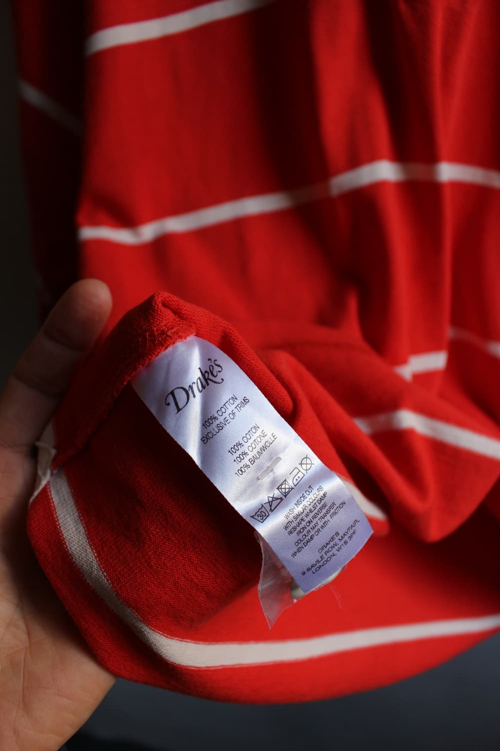 드레익스 스트라이프 럭비 셔츠 상품이미지6