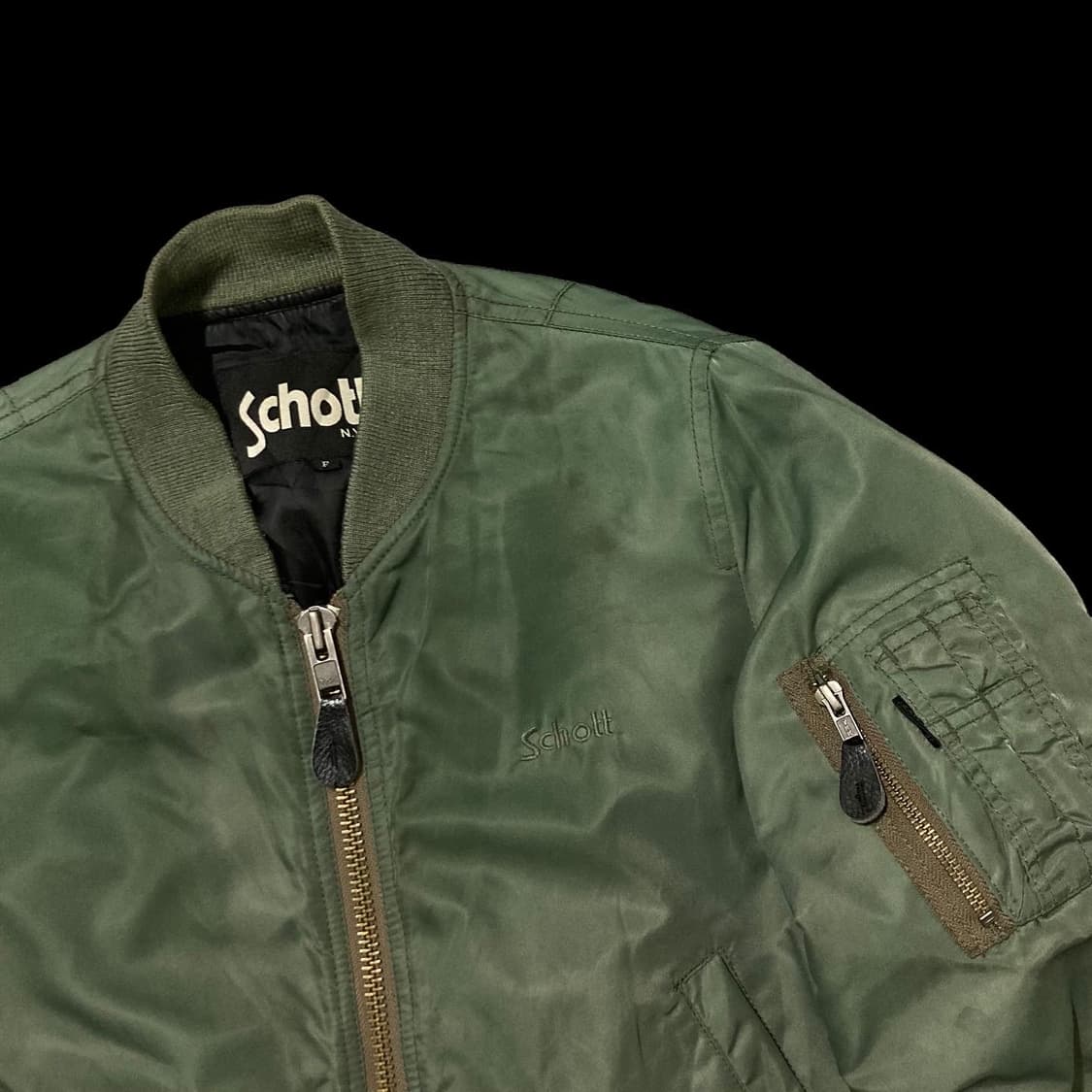 SCHOTT 쇼츠 빈티지 MA-1 항공점퍼 상품이미지2