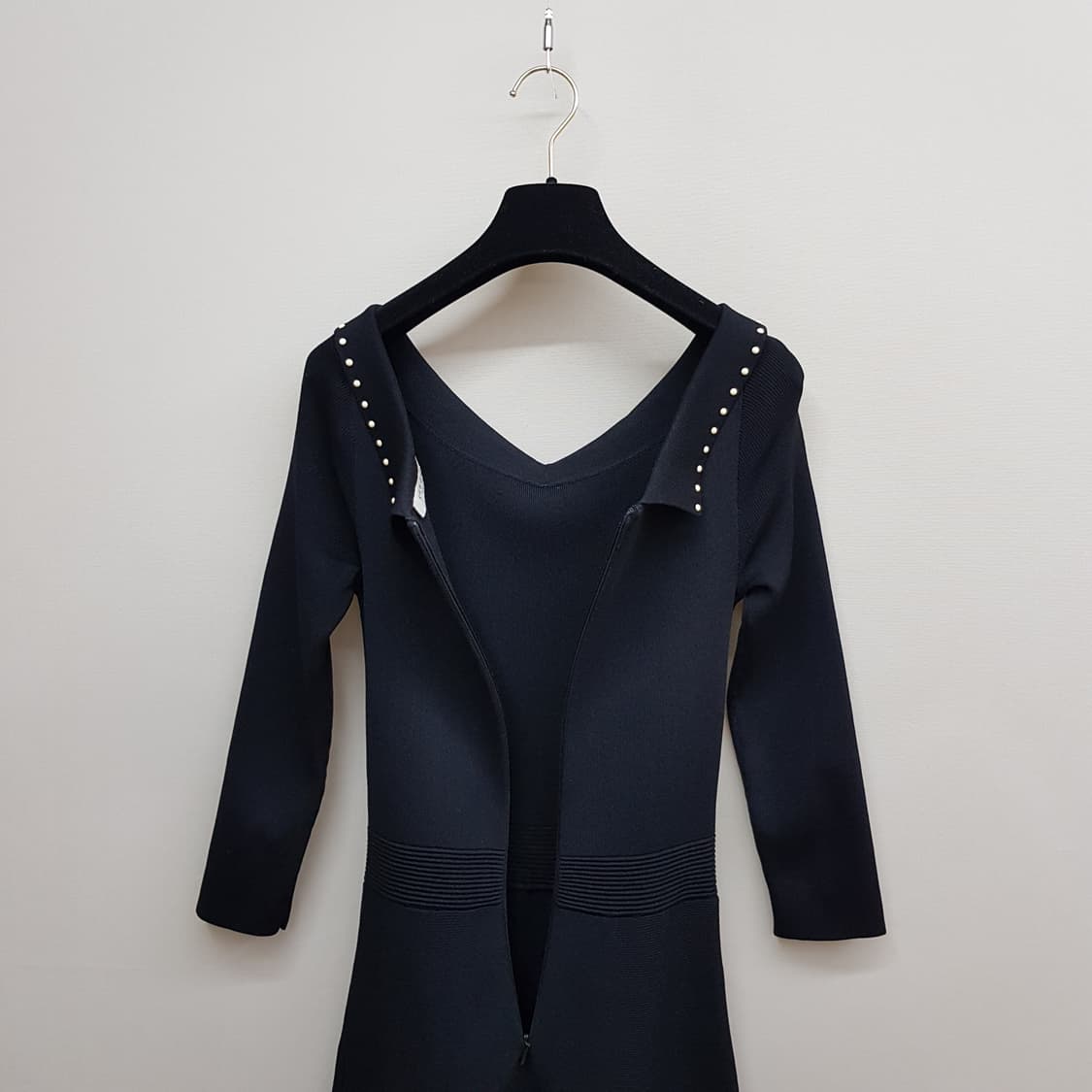 산드로 SANDRO 스터트 카라 니트 원피스 1사이즈 상품이미지5