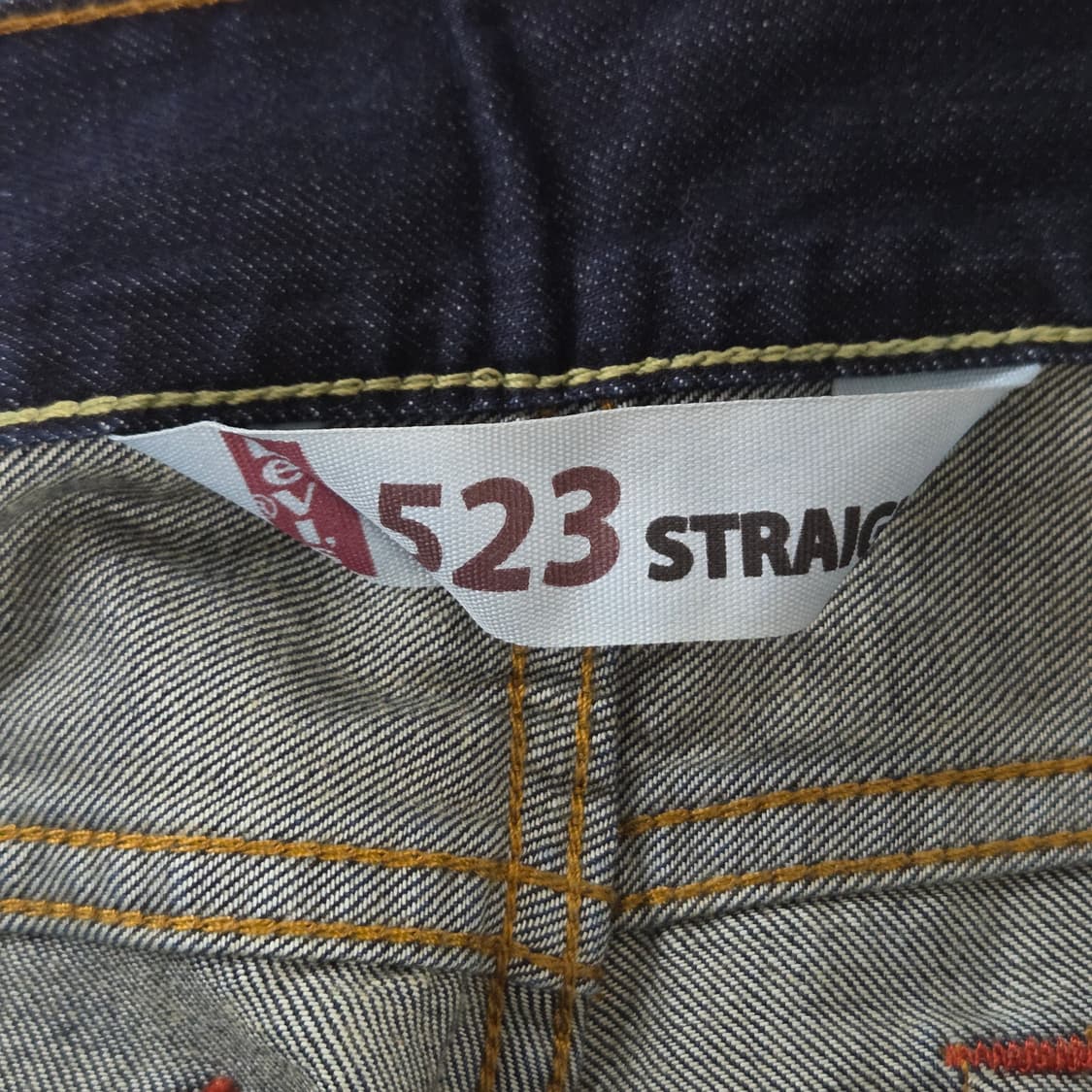 리바이스 523 진청 데님팬츠 32/32 상품이미지6