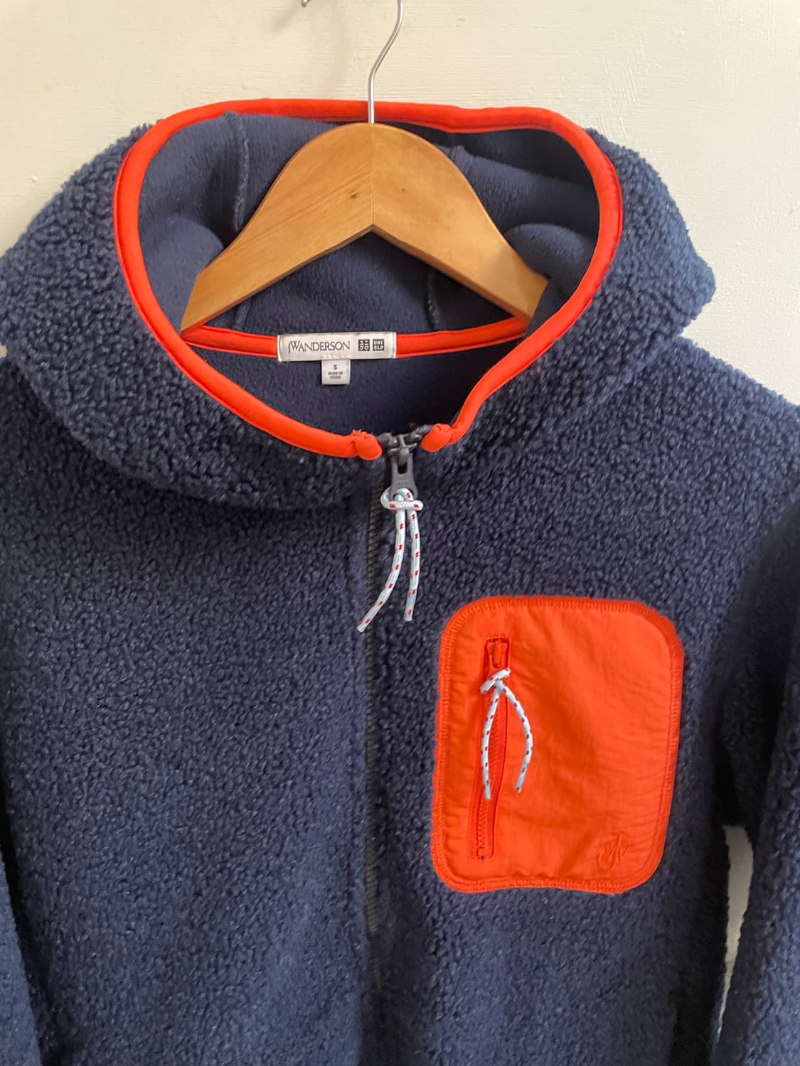 JW앤더슨 x 유니클로 후리스 후드 자켓 상품이미지4