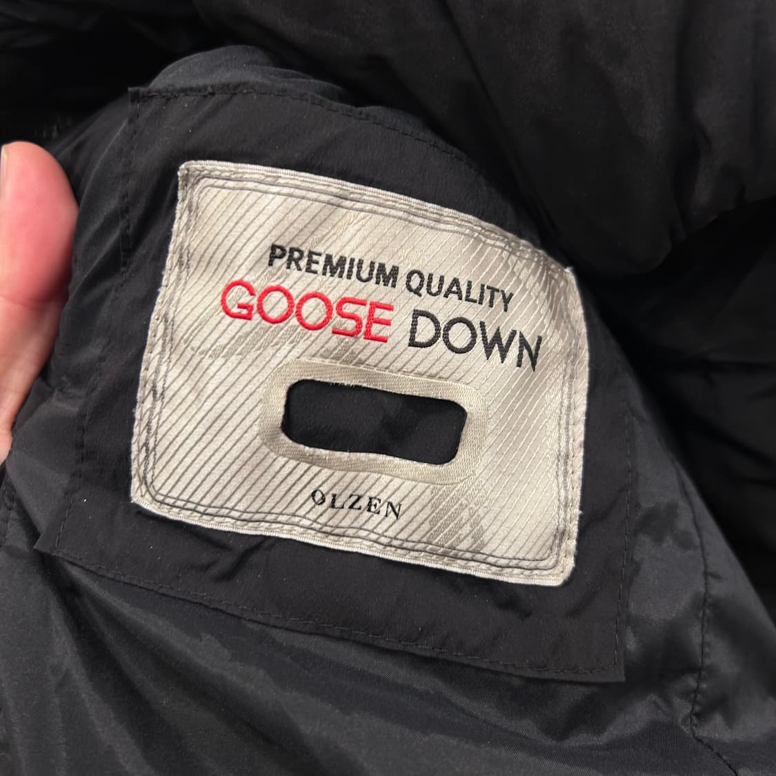 올젠 프리미엄 구스다운 블레이징 경량 패딩 상품이미지4