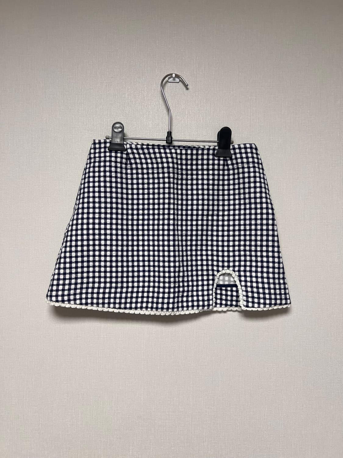 Glowny navy french skirt 새상품 상품이미지7