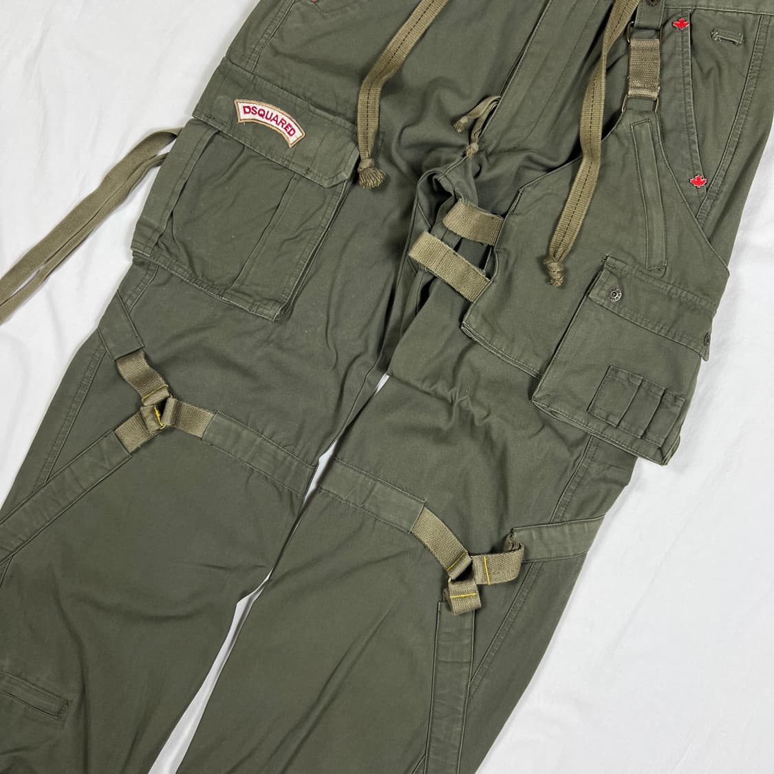 빈티지 본디지 카고팬츠 바지 상품이미지3