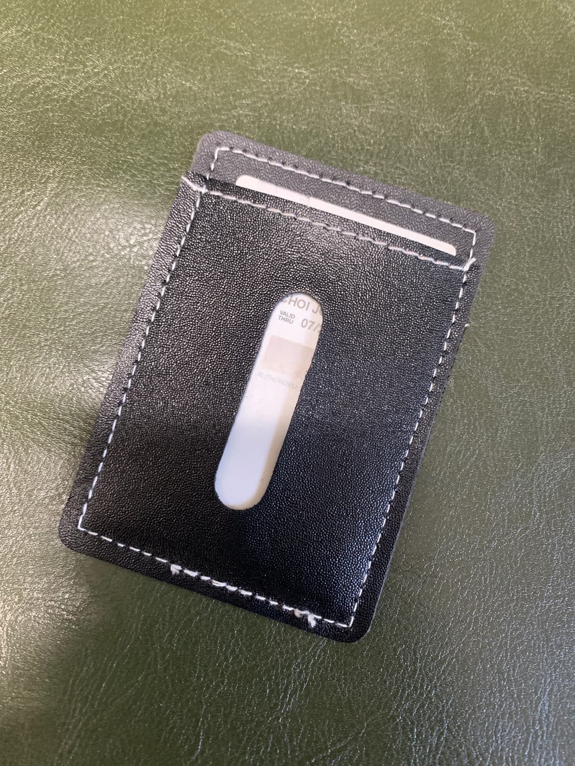 네이버후드 레더 카드지갑 상품이미지2