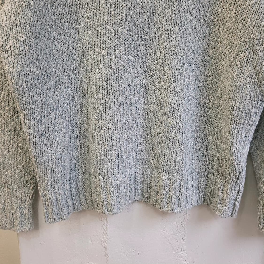 IENA 민트스카이 보카시 면니트 상품이미지5