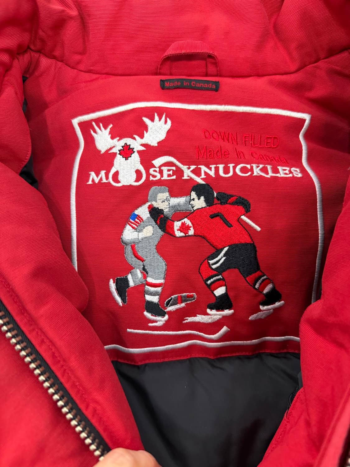 매장판정품) 무스너클 여성패딩 M 상품이미지6