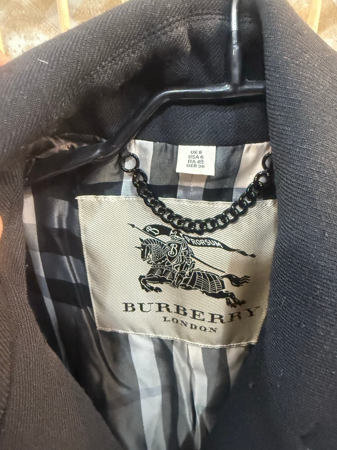 40/66 정품 버버리 코트 팝니다 상품이미지2