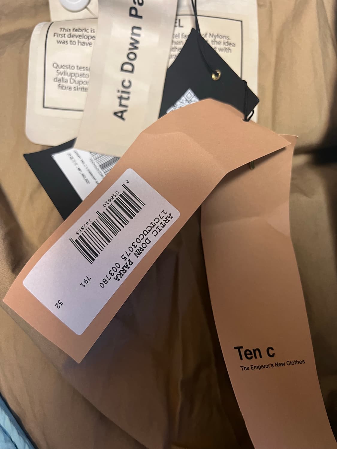 텐씨 아틱 다운 파카 에퀴퍼 라이트 블루 상품이미지5