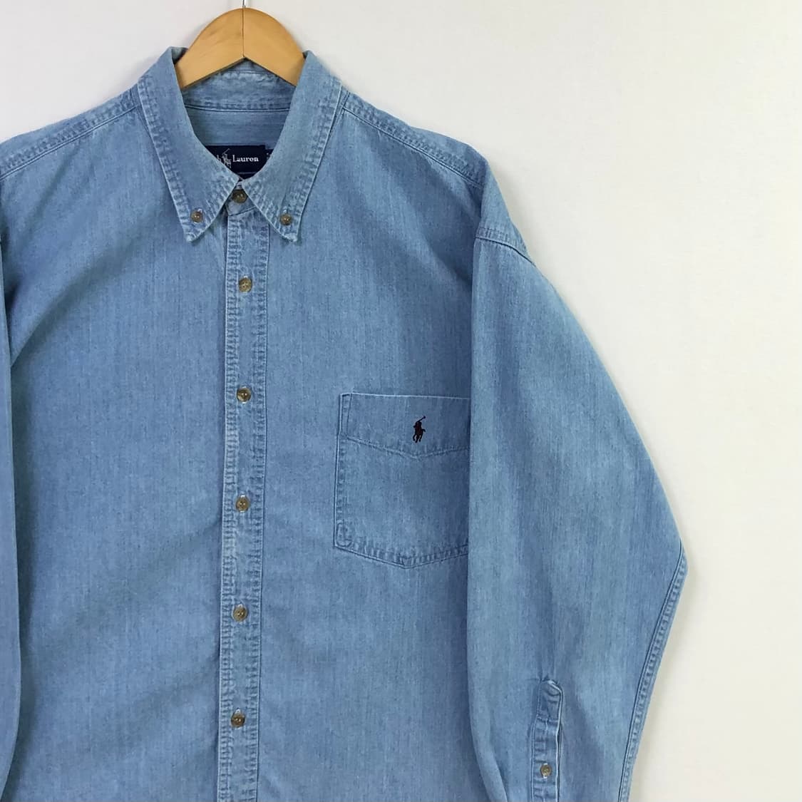Xxl 폴로 데님 빅셔츠 상품이미지1