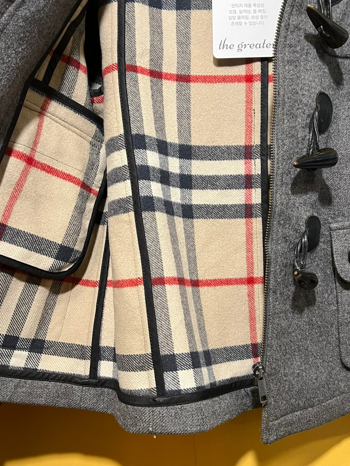 [55]Burberry London 버버리 런던 여성 숏 후드 더플 코트 상품이미지5