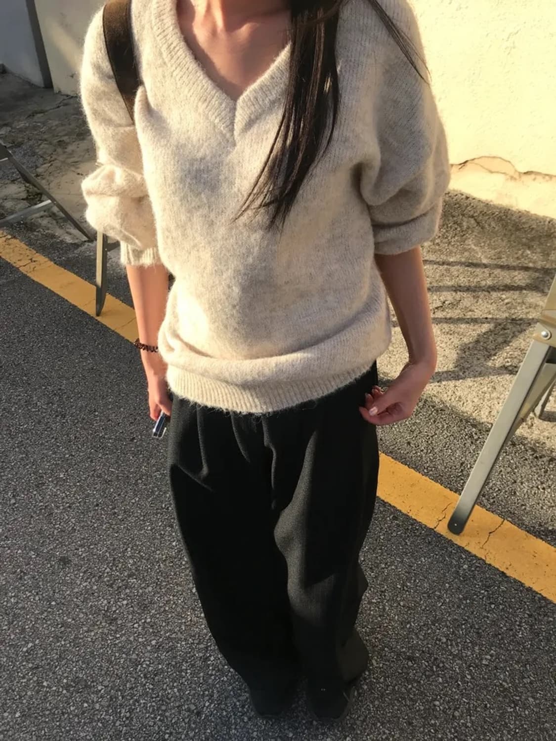 tylda 틸다 모브 니트 베이지색상 상품이미지1