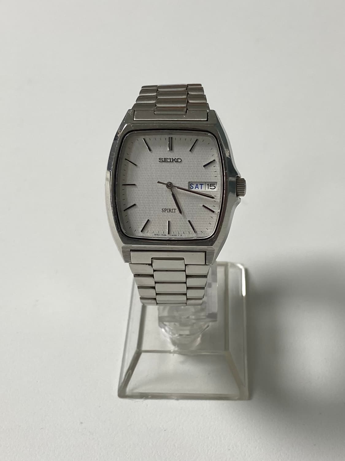 Seiko 세이코 스피릿 쿼츠 스퀘어 데이데이트 상품이미지2