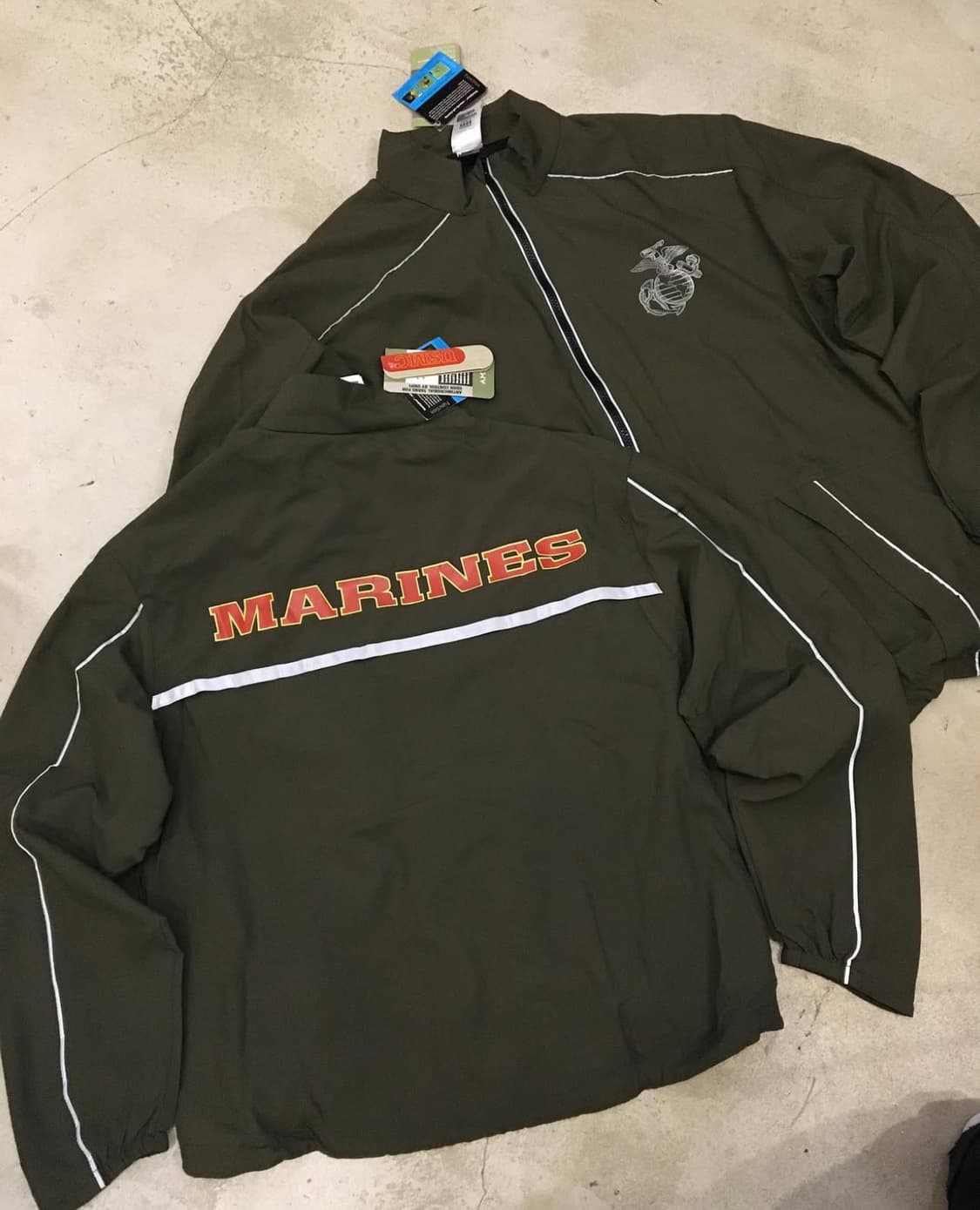 (오늘 거래시 20만원) Vtg 00s 뉴발란스 USMC 바람막이 XL  상품이미지1