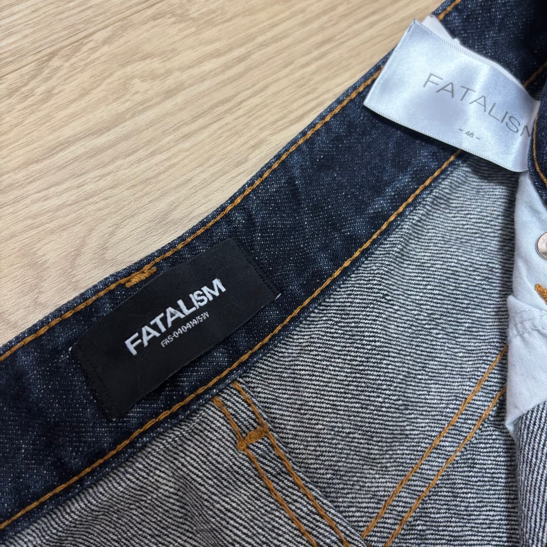 페이탈리즘 Moderation indigo straight fit 상품이미지2