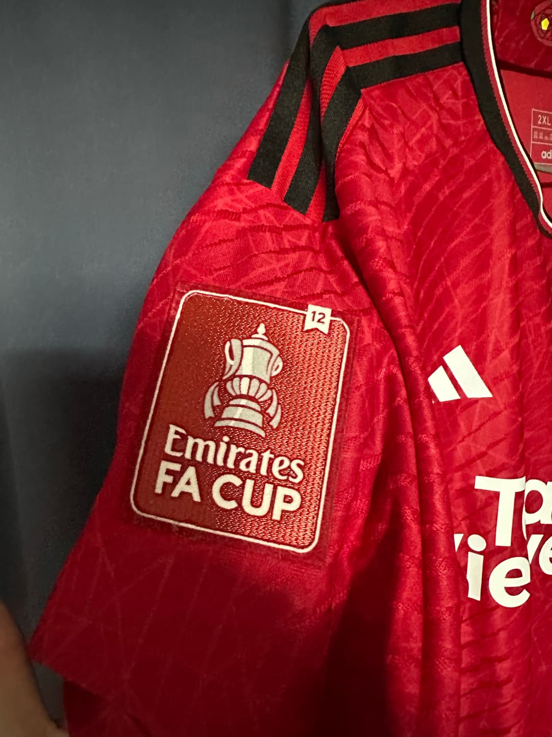 [2XL] 맨체스터 유나이티드 어센틱 가르나초 홈 유니폼 상품이미지4