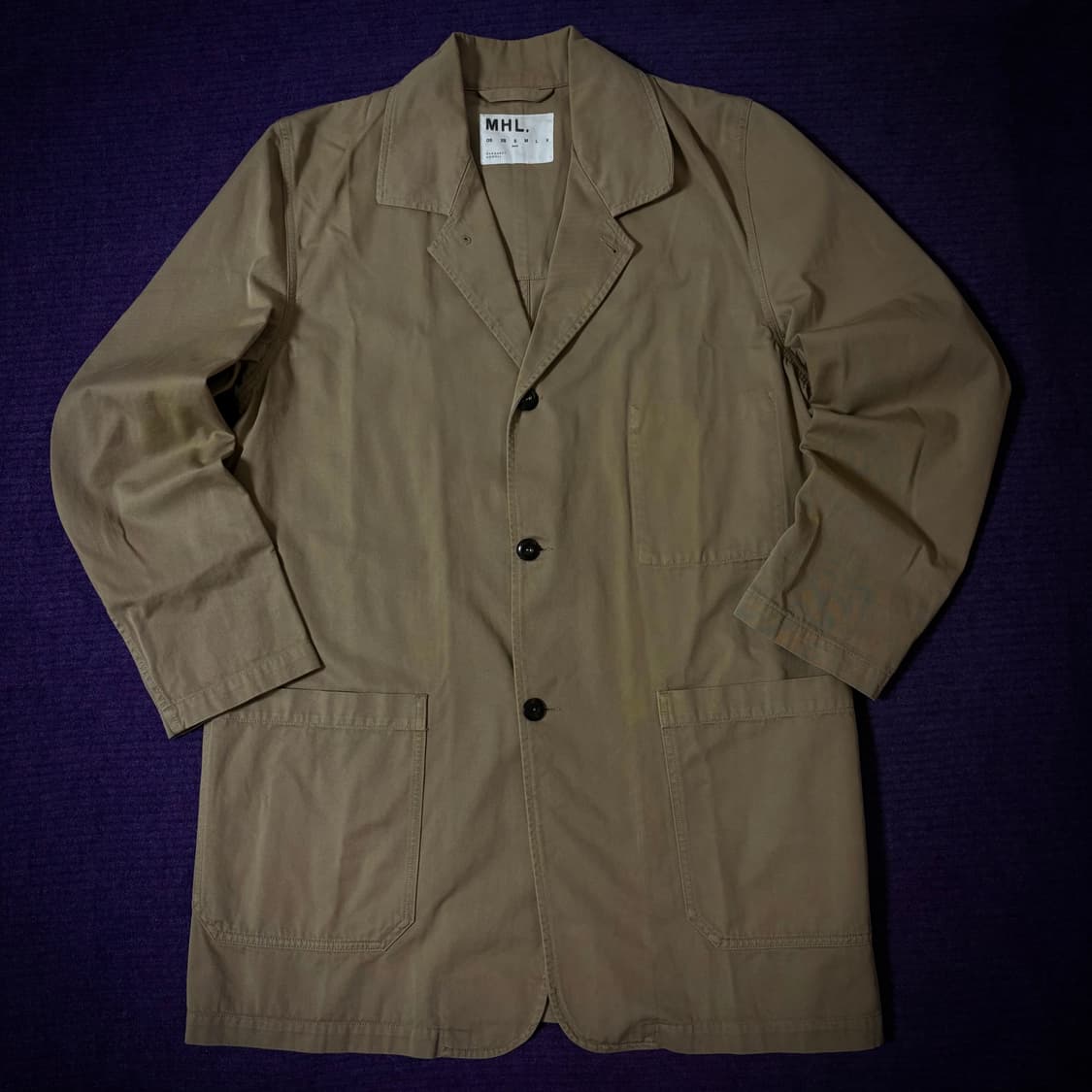 MHL. Press Sample Work Jacket 마가렛호웰 상품이미지1