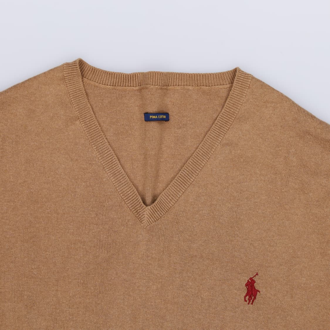 실측확인 폴로 브이넥 긴팔니트 0410H1 상품이미지3