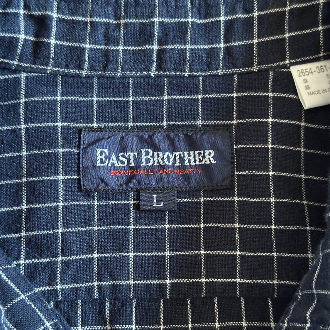 East Brother cotton linen 1/2 shirts 상품이미지5
