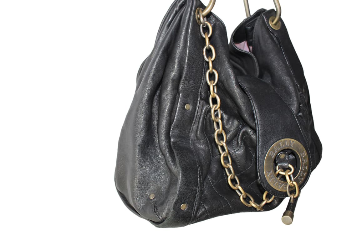 2000s Y2K Bally 발리 레더 토트백 상품이미지5