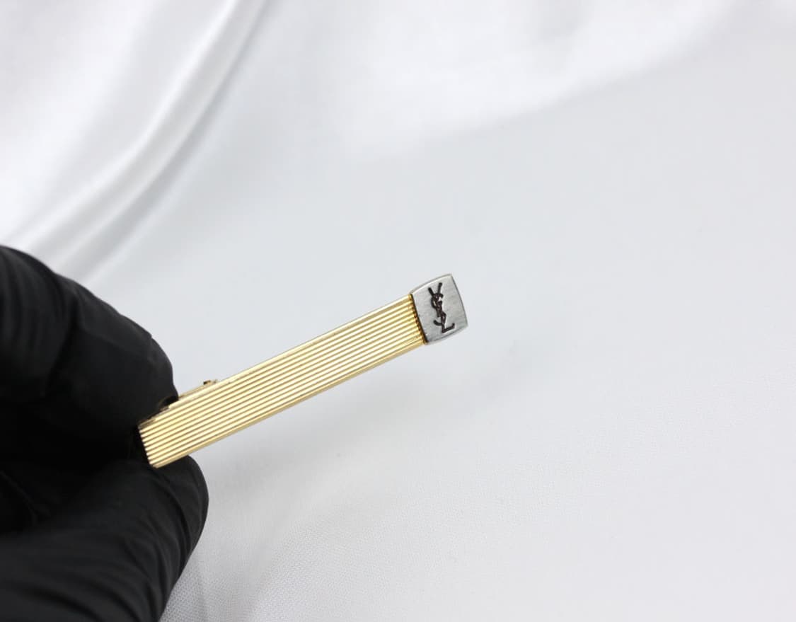 입생로랑 A-등급 5.2cm 남자 명품 넥타이핀 빈티지 상품이미지5