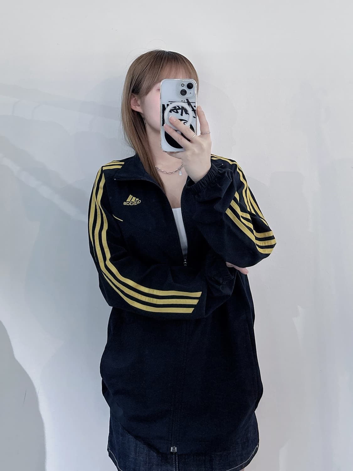 아디다스 스몰로고 삼선 바람막이 상품이미지2