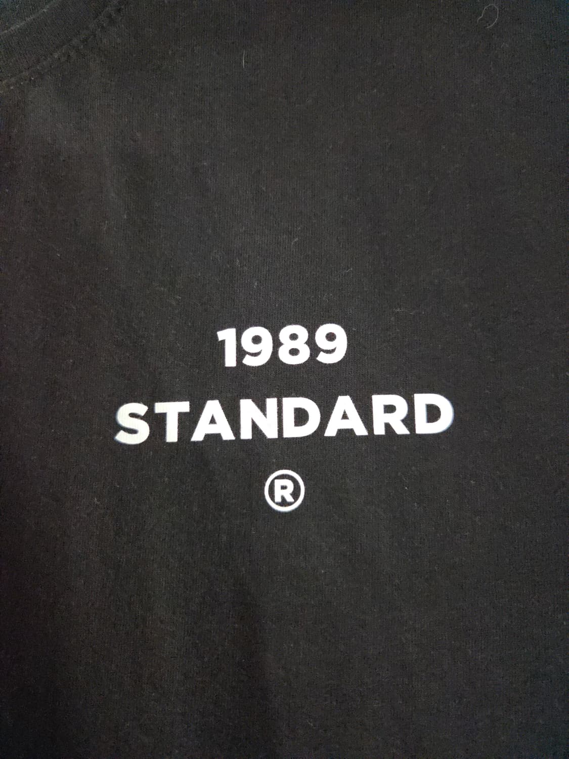 1989 스탠다드 쿨코튼 로고 크롭 반팔 티셔츠 상품이미지8