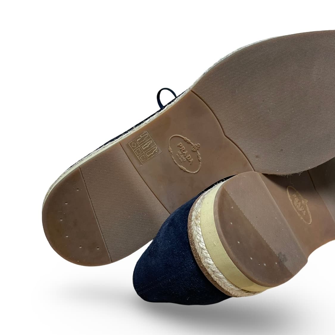 Blue Suede Lace Up Oxfords Shoes 상품이미지6