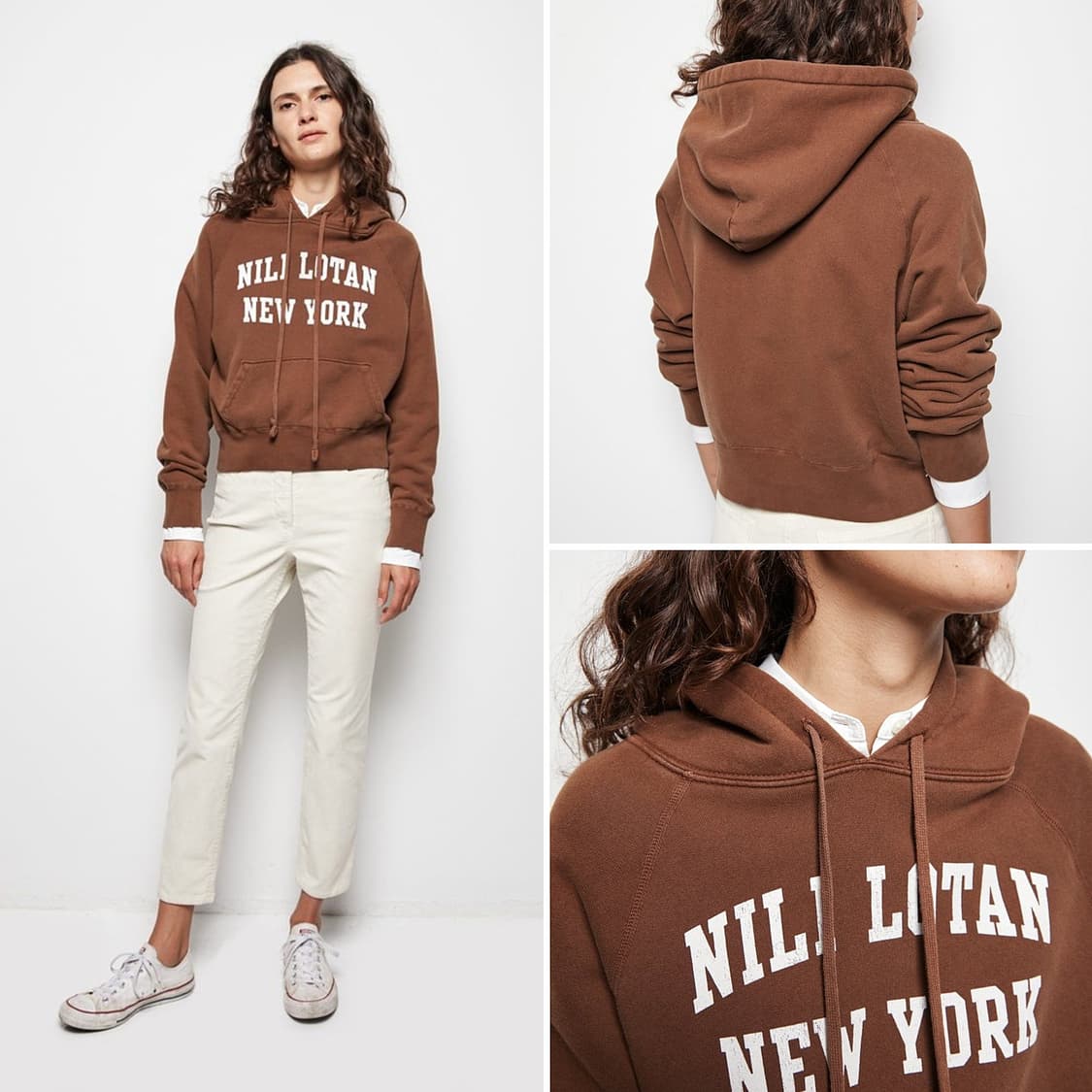 닐리로탄 NILI LOTAN 로고 후디 상품이미지2