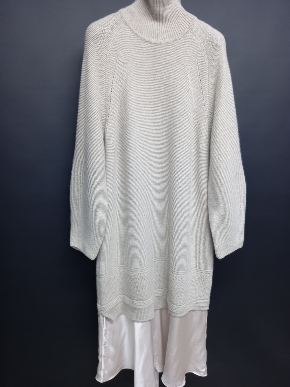 나이스클랍 춘추동 니트 맥시 롱 원피스 F 33-66 상품이미지3