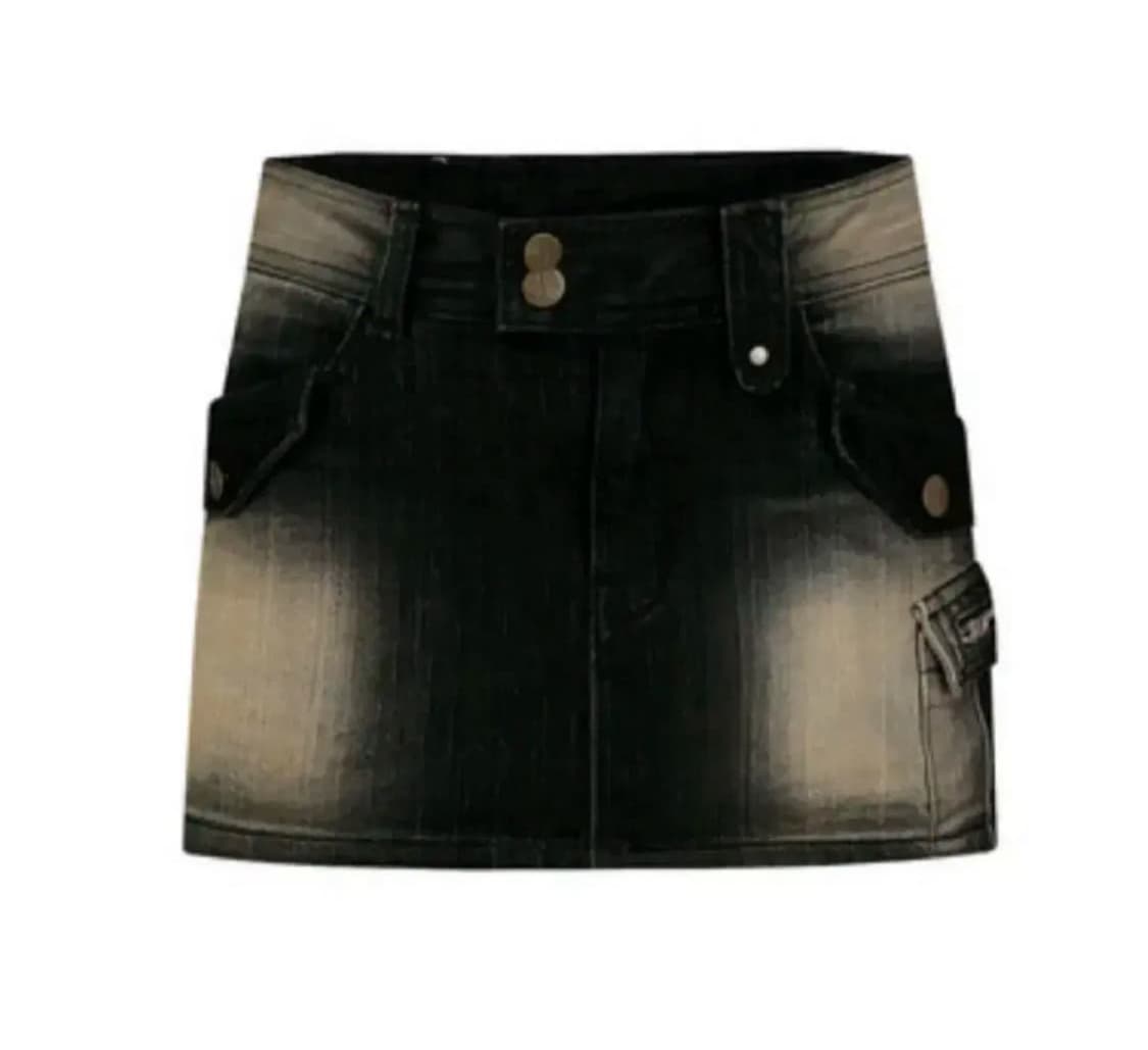 카시코 데님 스커트 상품이미지1