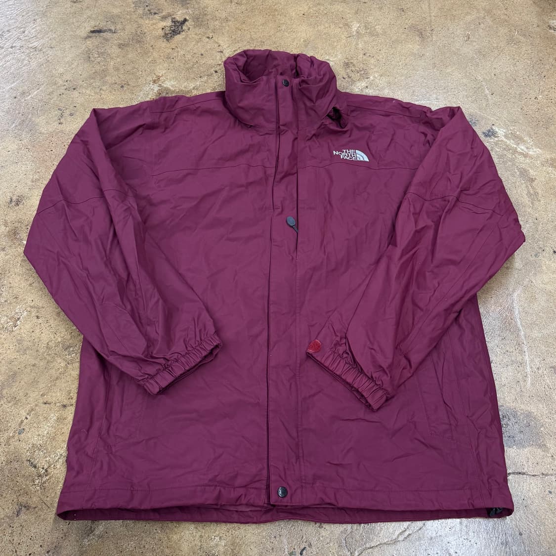 [정품/XL] 노스페이스 바람막이 자켓 버건디 b18 상품이미지2
