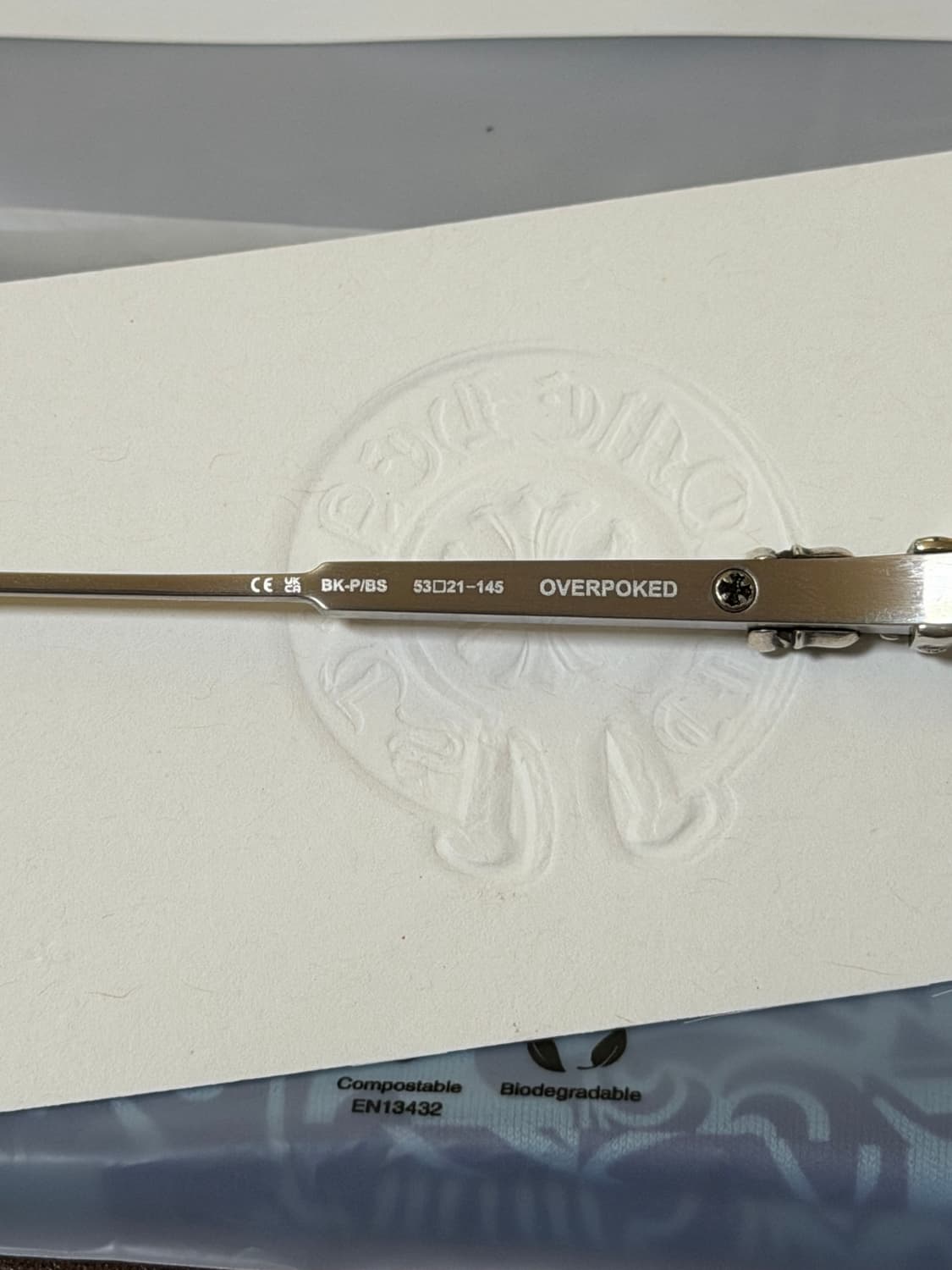 크롬하츠 오버포크 BK-P/BS 블랙실버 상품이미지5