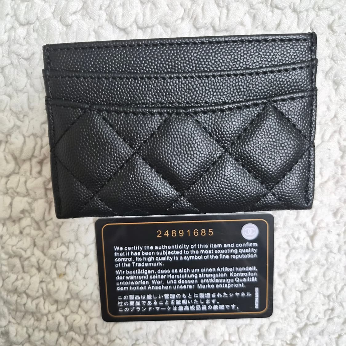 샤넬 카드지갑 상품이미지2