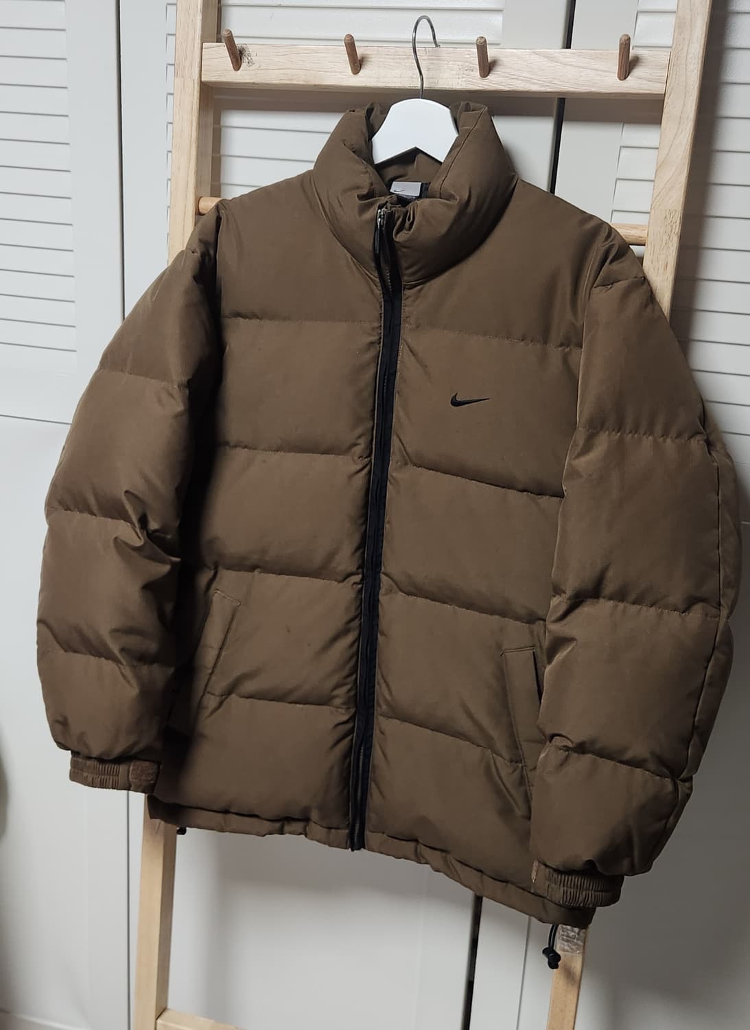 나이키 뉴챔프 브라운 푸퍼 패딩 자켓 상품이미지2