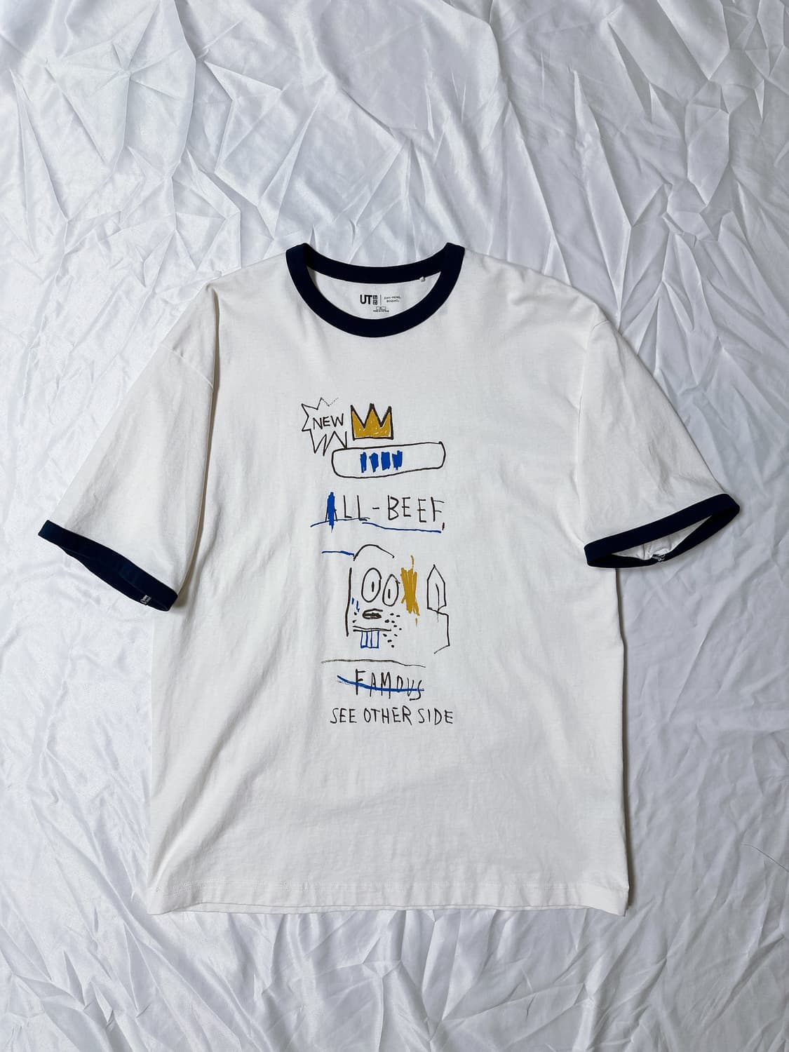 유니클로 팝아트 티셔츠 남성 (xl 105) 상품이미지1