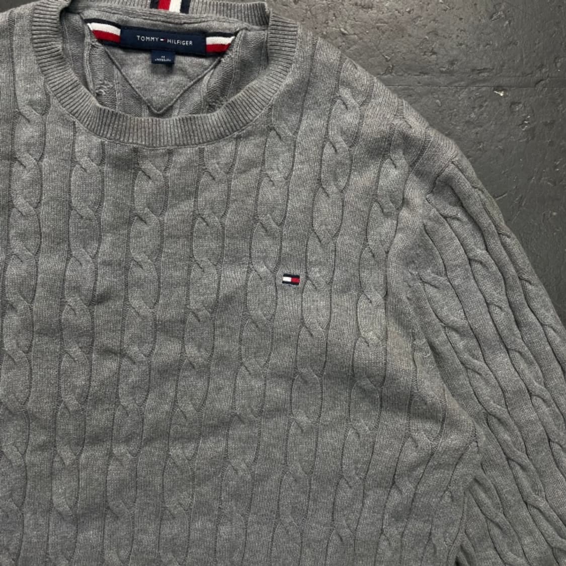 95 타미힐피거 꽈배기 니트 상품이미지2