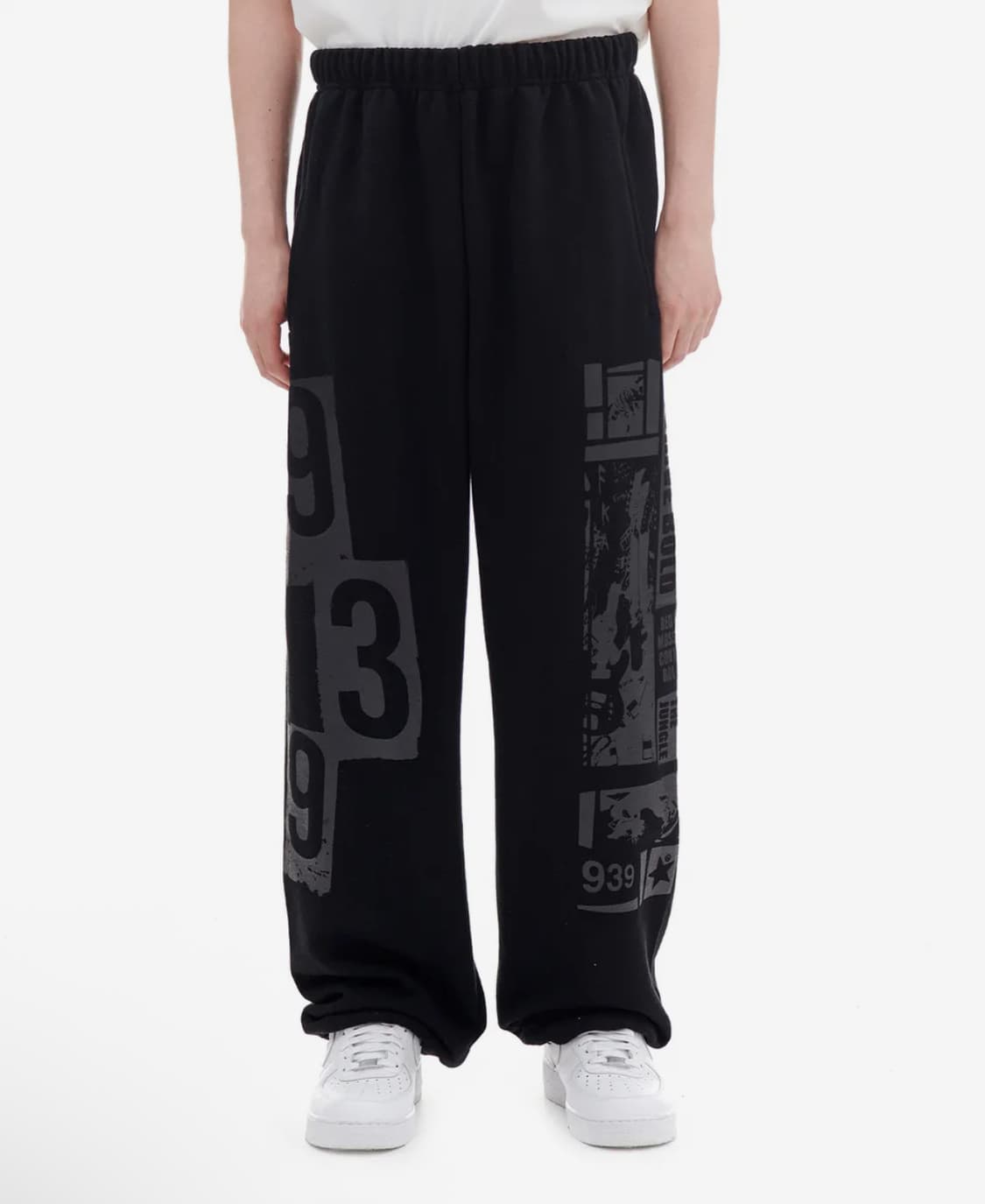아카이브 볼드 939 블랙 스웻 팬츠 트레이닝 L 상품이미지1
